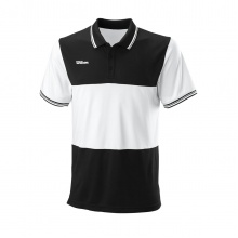 Wilson Tennis Polo Team II 2021 black/white Men